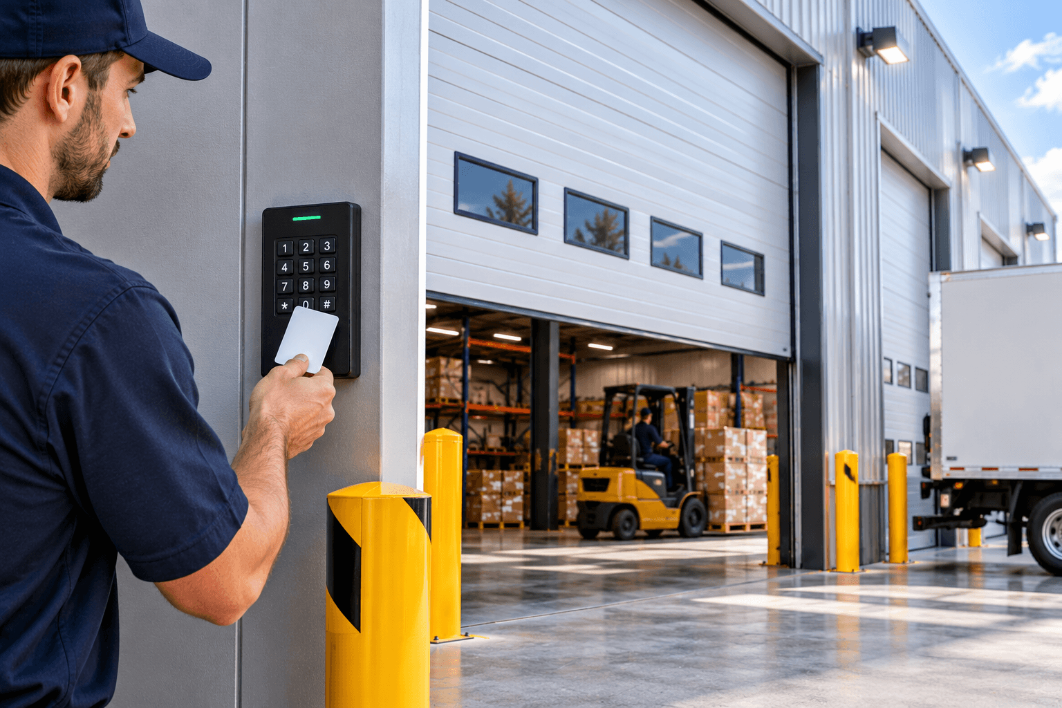 Commercial Garage Door Access Control Magnolia TX