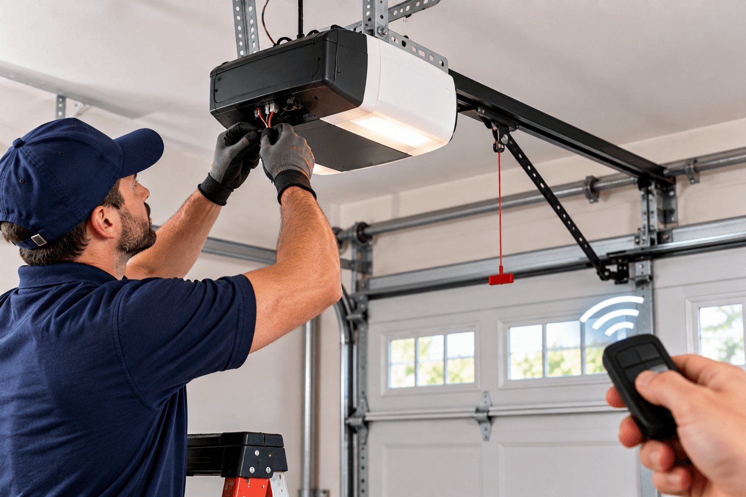 Garage Door Opener Installation and Connection Magnolia TX