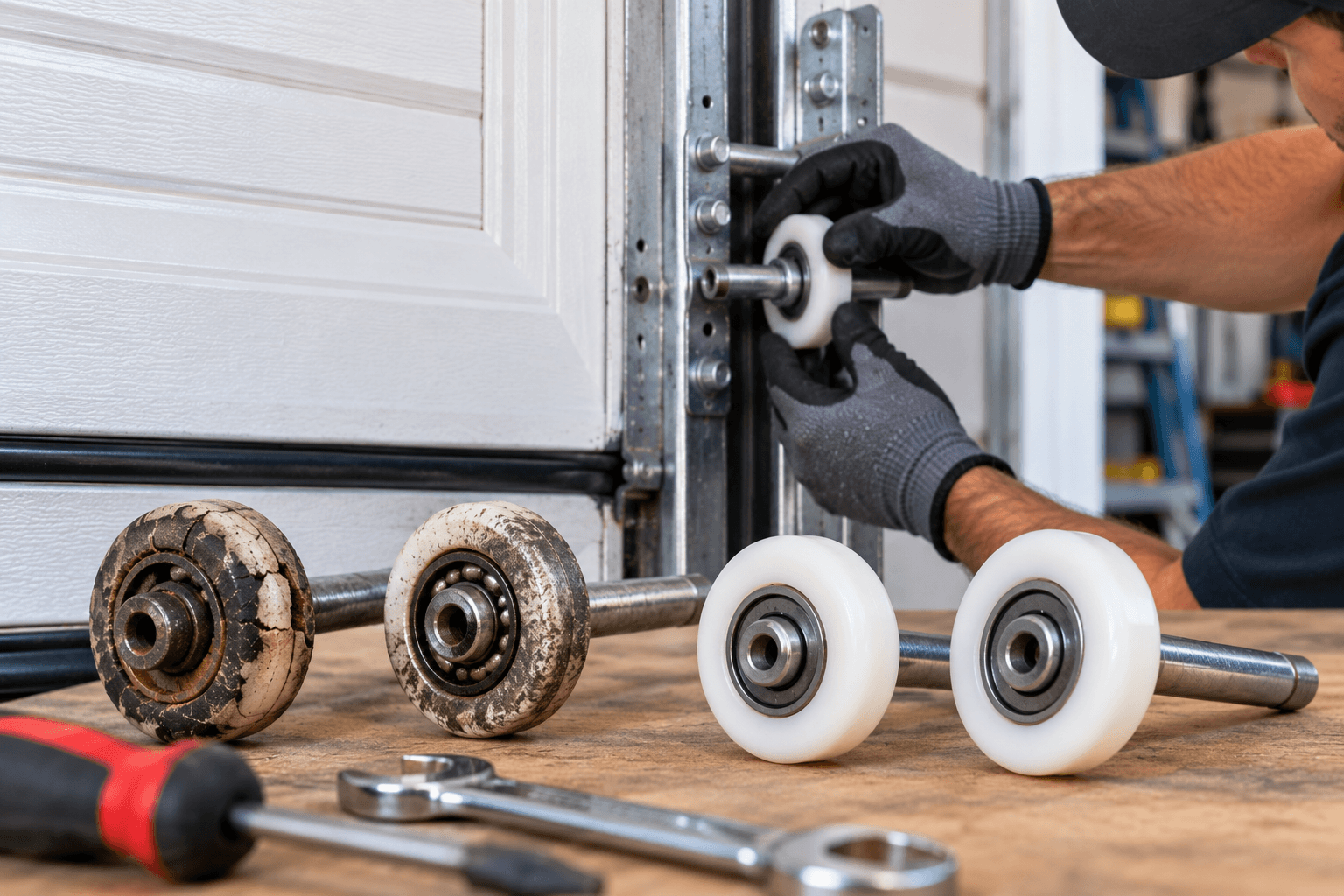 Garage Door Roller Replacement Magnolia TX
