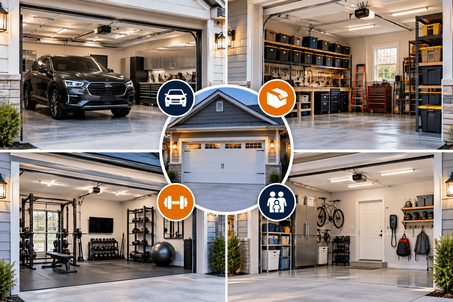 Different Ways to Use a Residential Garage Magnolia TX