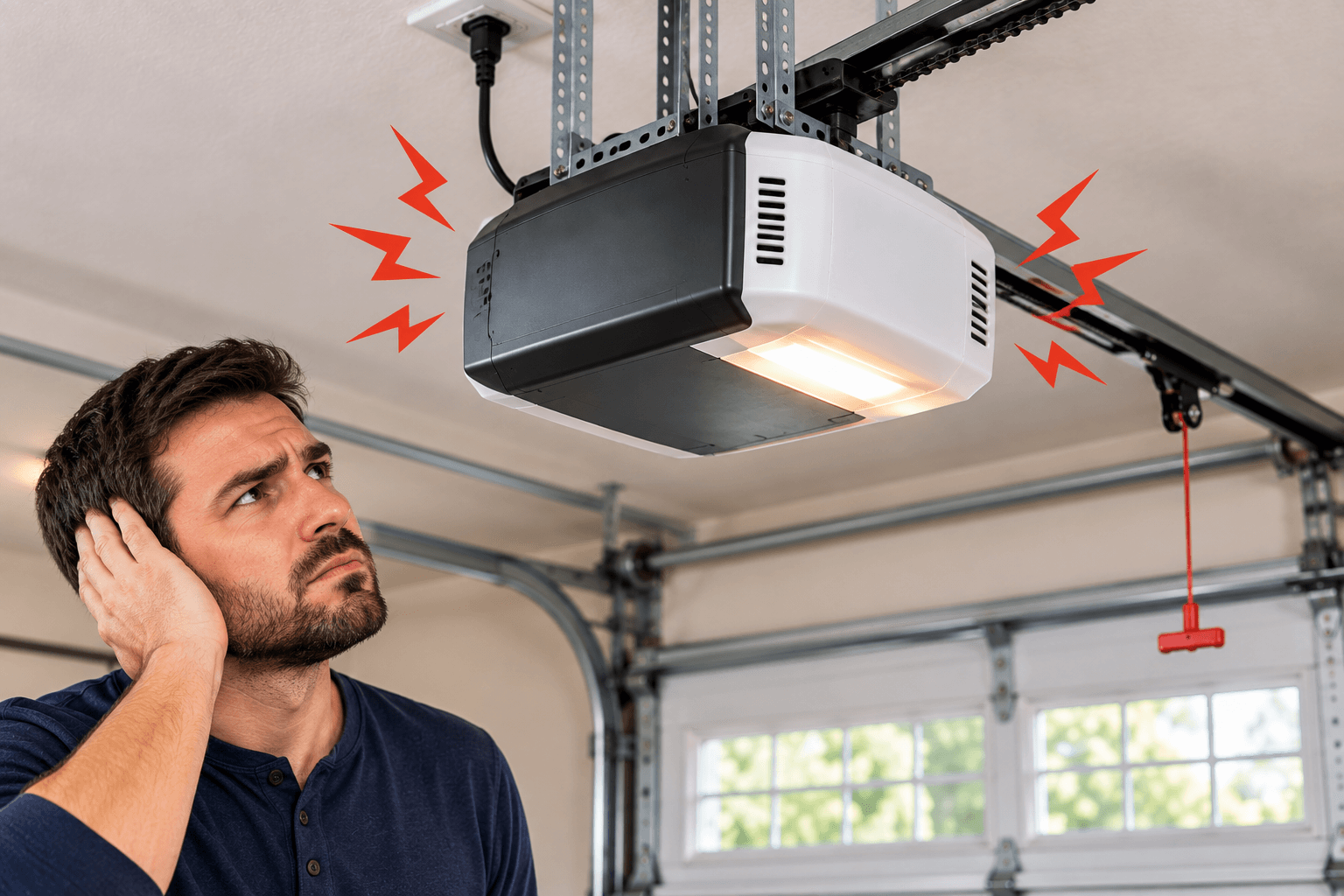 Noisy Garage Door Opener Magnolia TX